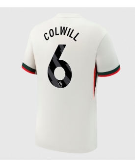Chelsea Levi Colwill #6 Maglia Gara Trasferta Repliche 2025-26 Maniche Corte